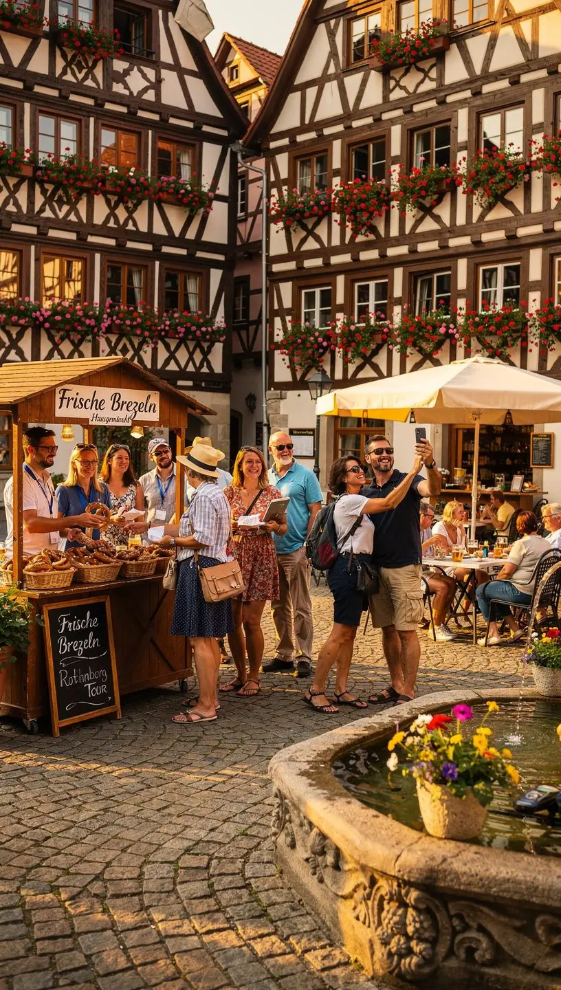 Eine malerische Landschaft mit sanften Hügeln und weiten Feldern in Deutschland.